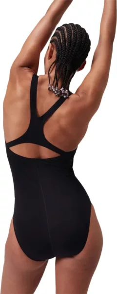 Купальник для плавания Speedo Endurance+ Kickback 8-134730001 (р.36, черный) — фото 3