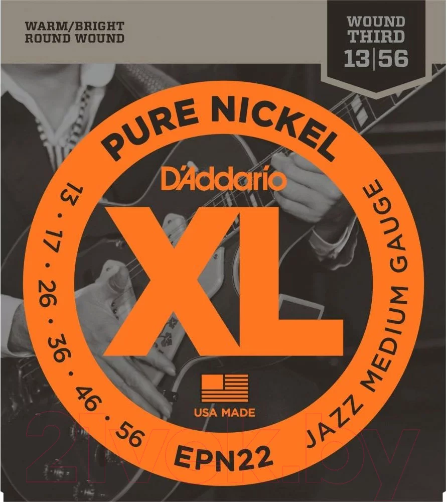 Струны для электрогитары D'Addario EPN22