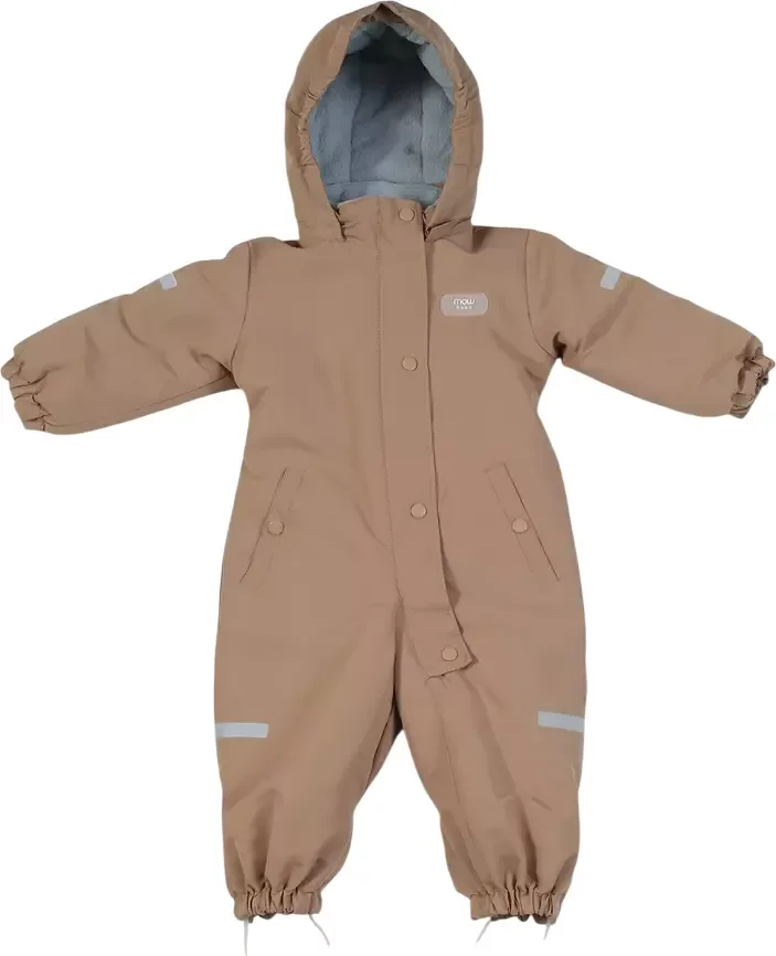 Комбинезон прогулочный детский MOWbaby Eskimo 158/16-80 (латте, р.80)