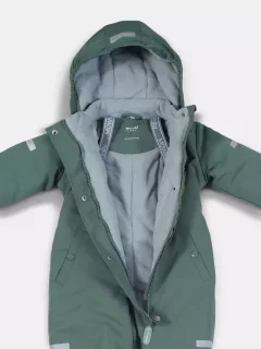 Комбинезон прогулочный детский MOWbaby Eskimo 158/17-74 (зеленый, р.74) — фото 6