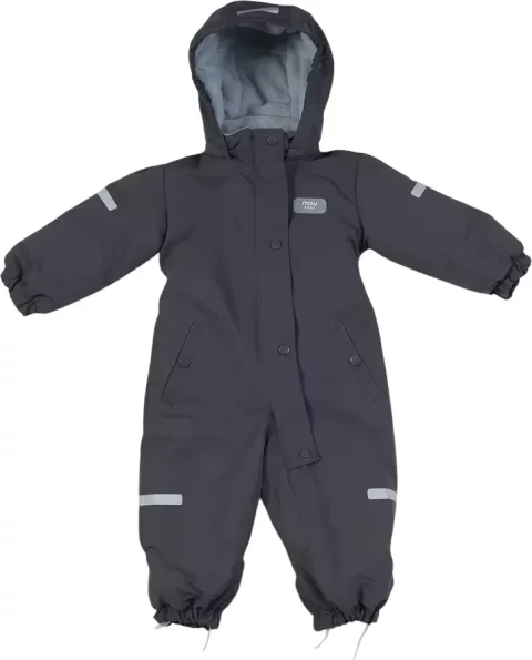Комбинезон прогулочный детский MOWbaby Eskimo 158/19-74 (графитовый, р.74)
