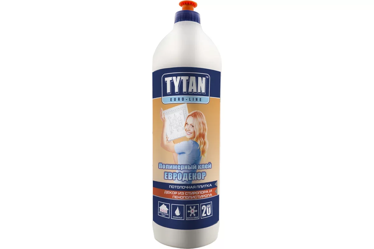 Клей Tytan Professional Euro-line Евродекор полимерный (250мл)