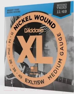 Струны для электрогитары D'Addario EXL115W — фото 10