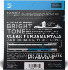 Струны для бас-гитары D'Addario EXL220-5 — фото 9