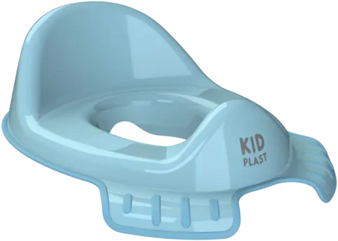 Детская накладка на унитаз KidPlast Flippi / PL124400 (голубой/темно-голубой)