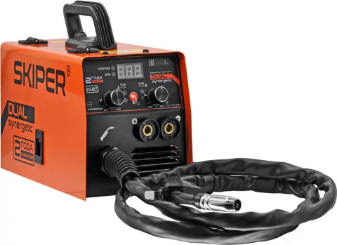 Полуавтомат сварочный Skiper FLUX/MMA-210D-9