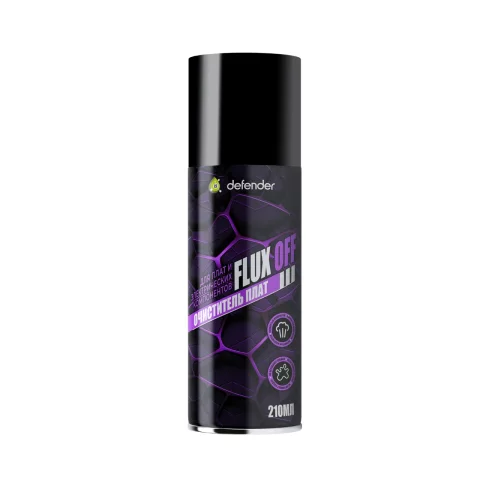 Очиститель электрокомпонентов Defender Auto Flux-OFF / 10425 (210мл)