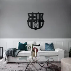 Декор настенный Arthata Football Club Barcelona 60x60-B / 113-1 (черный) — фото 2