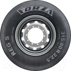 Грузовая шина KAMA Forza REG S 315/80R22.5 154/150K (рулевая) — фото 1