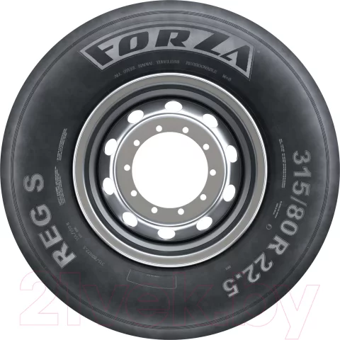 Грузовая шина KAMA Forza REG S 315/80R22.5 154/150K (рулевая)