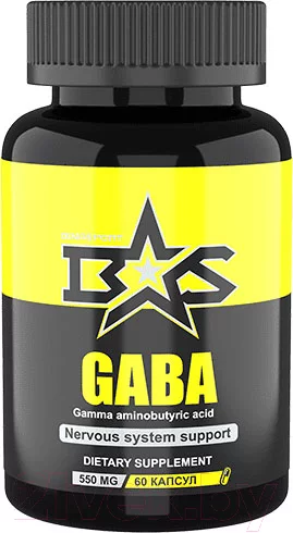 Пищевая добавка Binasport Gaba 550мг (60капсул)