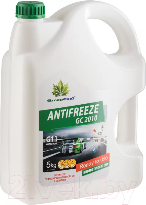 Антифриз GreenCool GC2010 G11 / 791661 (5кг)