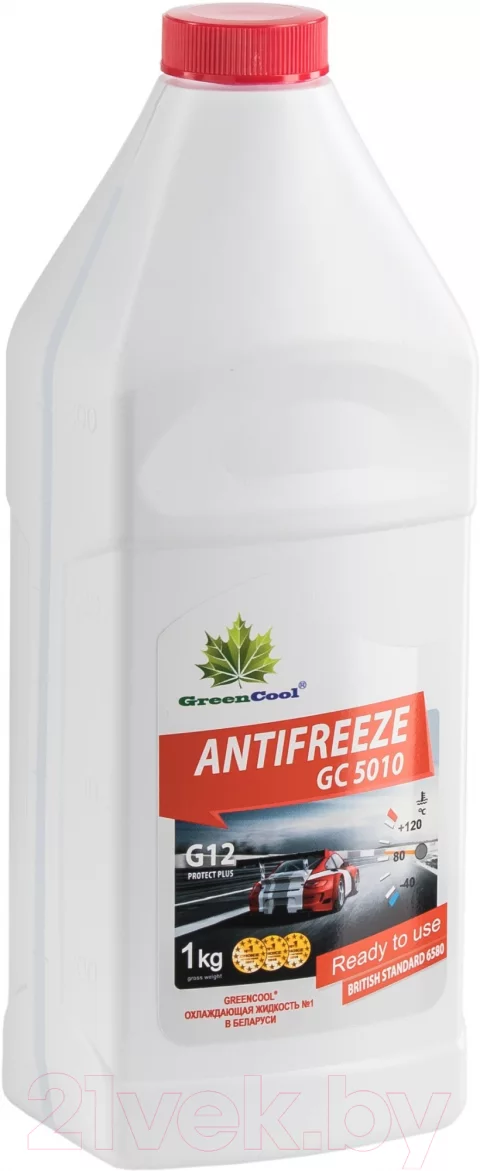 Антифриз GreenCool GC5010 G12 / 791975 (1кг)
