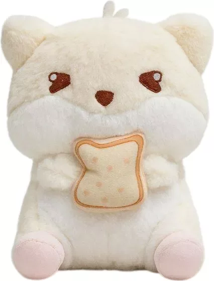 Мягкая игрушка ILikeGift Hamster breakfast / 106-104-02 (white)