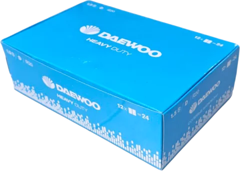 Комплект батареек Daewoo Heavy Duty R 20 SP2 / 5029453 (24шт)