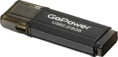 USB flash накопитель GoPower HIT 8GB USB2.0 / 00-00035947 (черный) — фото 5