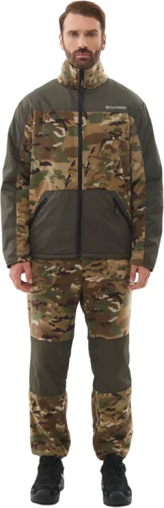 Костюм для охоты и рыбалки Huntsman Пикник-Люкс Мультикам Флис (р.44-46/170) — фото 1