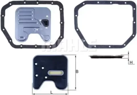 Фильтр АКПП Knecht/Mahle HX246D