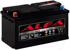 Автомобильный аккумулятор ALFA battery Hybrid L (110 А/ч) — фото 1