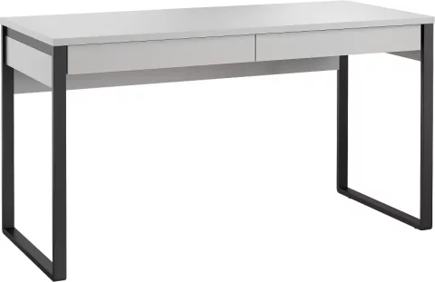 Письменный стол MODULA Карпин INV01SP-2S-1400/600/767(12) (серый)