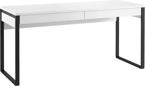 Письменный стол MODULA Карпин INV01SP-2S-1600/600/767(11) (белый премиум)