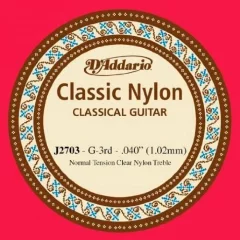 Струна для классической гитары D'Addario J2703 — фото 1