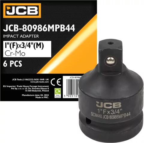 Адаптер слесарный JCB JCB-80986MPB44 (59537)