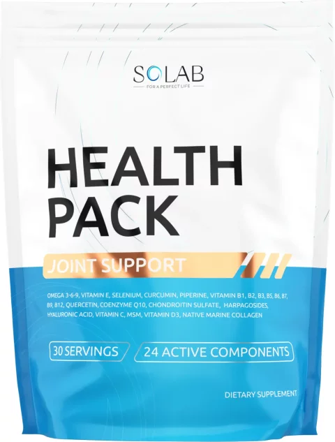 Комплексная пищевая добавка SOLAB Joint support Нealth pack (30 саше)