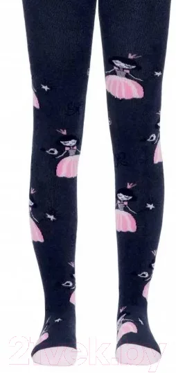 Колготки детские Conte Kids Sof-Tiki 523 (р.128-134, темно-синий)