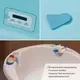 Ванночка детская Kidwick Шатл / KW220206 (с термометром, голубой/темно-голубой) — фото 9
