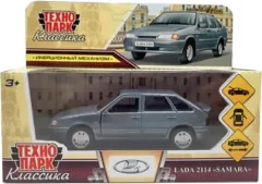 Автомобиль игрушечный Технопарк Lada -2114 Samara / 2114-12-GY — фото 3