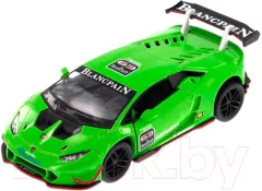 Масштабная модель автомобиля Kinsmart Lamborghini Huracan LP620-2 Super Trofeo / 5389WKT — фото 1