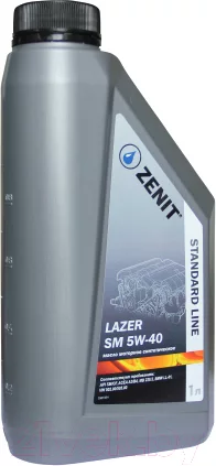 Моторное масло Zenit Lazer SM 5W-40 / 21006211 (1л)