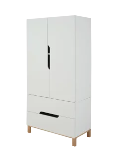 Шкаф MOWbaby Lilla / 400 (Cloud White) — фото 1