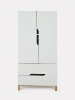 Шкаф MOWbaby Lilla / 400 (Cloud White) — фото 2