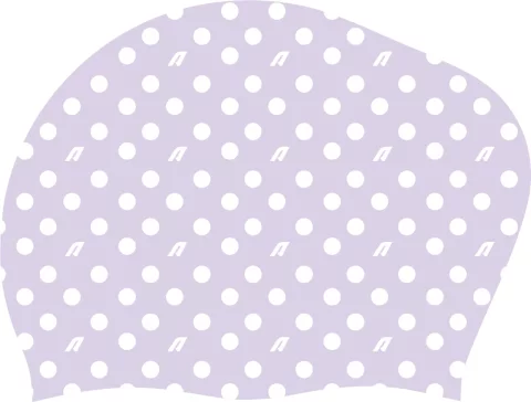 Шапочка для плавания Atemi long hair cap Point violet / TLH1PV