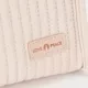Косметичка Kristaller Love Peace Rectangular стеганая / 25010 (пастельно-розовый) — фото 7