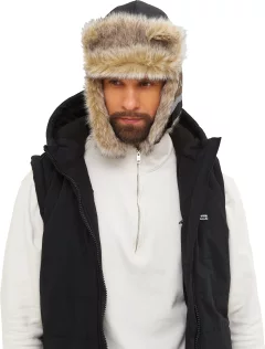 Шапка Huntsman Полюс Lux V2 -45°C (р.58-60, хаки/черный) — фото 1