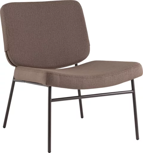 Стул Stool Group Эбигейл / LV-120-E33-8019 (велюр коричневый/каркас серо-коричневый)