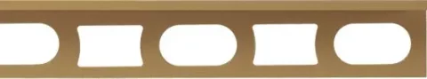 Профиль декоративный Mapei L-образный ZV10 №135 / 88542 (золотистый песок)