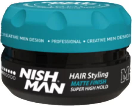 Воск для укладки волос NishMan M4 Hair Matte сильной фиксации (30мл)