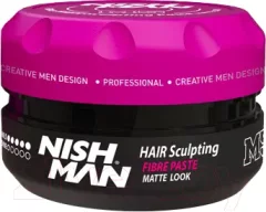 Паста для укладки волос NishMan M5 Sculpting Matte Look сильной фиксации (100мл) — фото 5