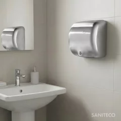 Сушилка для рук Saniteco M-9999 (1200W, матовый) — фото 3