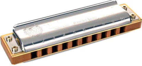 Губная гармошка Hohner Marine Band Deluxe 2005/20 C / M200501P