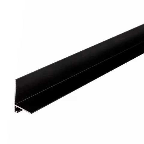 Микроплинтус КТМ-2000 MC16-20-05E 16-20мм 2.4м (черный)
