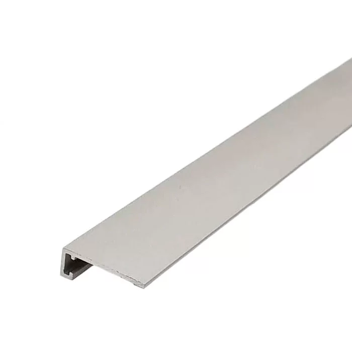 Микроплинтус КТМ-2000 MC18-01E 18мм 2.4м (серебристый)
