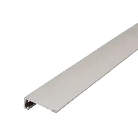 Микроплинтус КТМ-2000 MC18-01E 18мм 2.4м (серебристый)