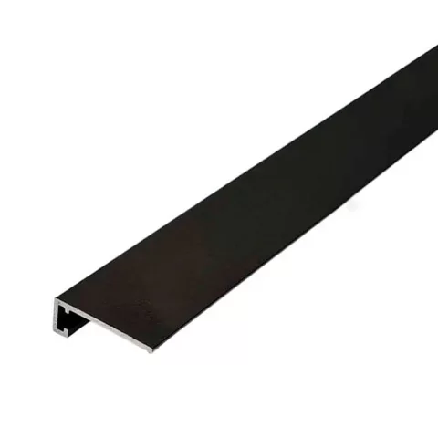 Микроплинтус КТМ-2000 MC18-05E 18мм 2.4м (черный)