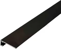 Микроплинтус КТМ-2000 MC18-05E 18мм 2.4м (черный) — фото 7