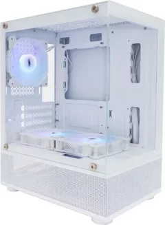 Корпус для компьютера 1stPlayer MIKU Mi2-A ARGB / Mi2-A-WH-2FC7R-W-1FC7-W (белый, без БП) — фото 9